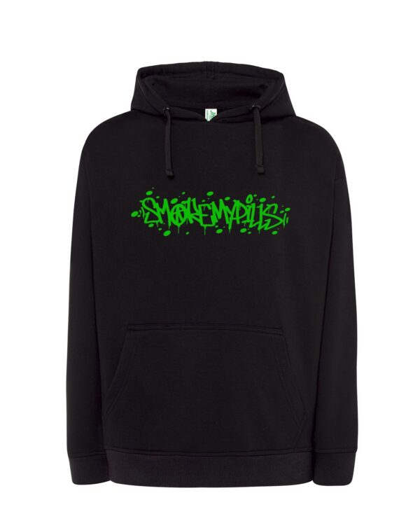 Sudadera Smokemypills color Negro
