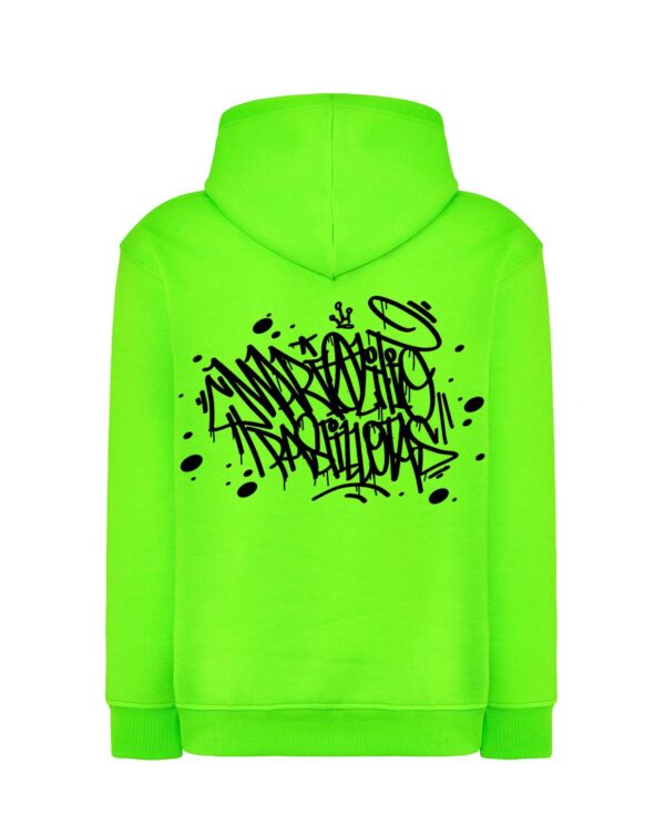 Sudadera Smokemypills color Verde - Imagen 2