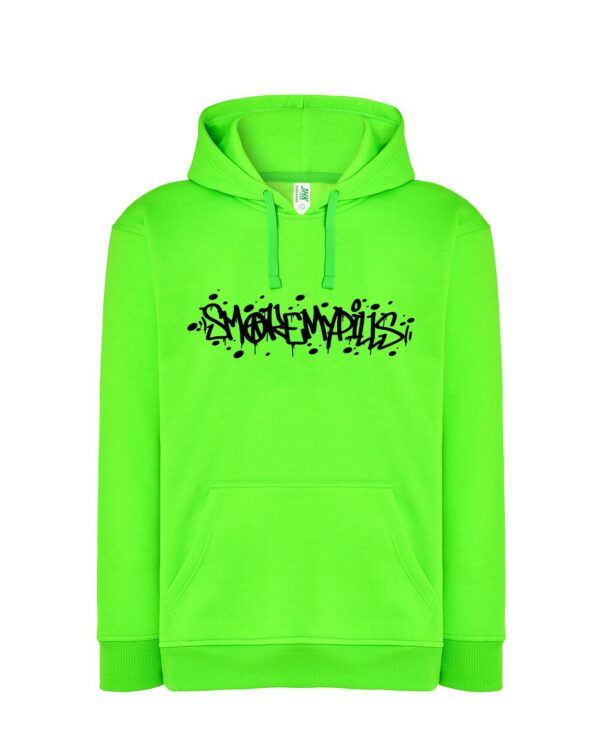 Sudadera Smokemypills color Verde